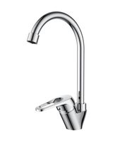 OneLife смеситель для кухни однорычажный полимерный, хром арт-P11-001cr — фото 1, Смесители для кухни