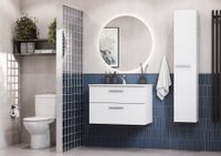 VICTORIA Тумба под раковину VICTORIA 80, 2 ящика, белый гл., ROCA арт-A857470806 — фото 8, Тумбы под раковину