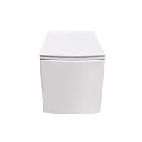 Унитаз подвесной Grossman (510х350х360) безободковый,белый с тонкой крышкой,микролифт,1 место арт-GR-4460S — фото 1, Подвесные унитазы