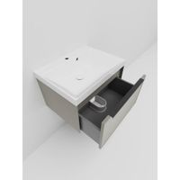 Тумба под раковину подвесная La Fenice SIMPLA , бежевая арт-FNC-01-SIM-C-60 — фото 5, Тумбы под раковину