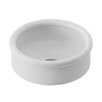 Раковина Artceram Brera накладная без отверстий цвет белый арт-BRL001 01 00 — фото 4, Раковины накладные