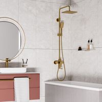 Душевой комплект для набора арт-BK15501BG — фото 6, Душевые стойки