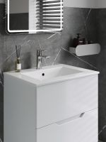 Товар: Agger Раковина встраиваемая санфарфор, белый глянец арт-ASF11600 - фото 3 Agger Раковина встраиваемая санфарфор, белый глянец арт-ASF11600 — фото 3, Раковины встраиваемые снизу