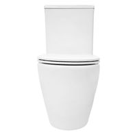 Унитаз-компакт Azario Verona 360х660х800, напольный, безободковый, система смыва "Торнадо", в комплекте с быстросъемным сиденьем микролифт арт-AZ-8301 — фото 9, Напольные унитазы