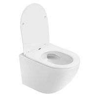 Комплект подвесной унитаз ABBER Bequem AC1100T белый с инсталляцией AC0105 и кнопкой AC0121MMG золото матовое AC1100T-AC0105-AC0121MMG — фото 5, Комплекты унитаз + инсталляция