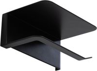 Держатель туалетной бумаги Aquanet Магнум черный матовый 00336613 — фото 2, Держатели туалетной бумаги