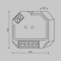 Диммер Lighting control 721019 — фото 2, Комплектующие для освещения