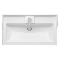 Раковина ФАБИА 80, белая арт-1A708031FB010 — фото 3, Раковины встраиваемые сверху