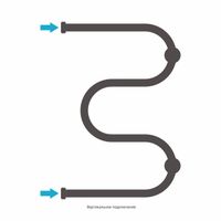 Товар: Полотенцесушитель водяной Сунержа М-образный+ 600х400 Золото арт-03-4007-6040 - фото 3 Полотенцесушитель водяной Сунержа М-образный+ 600х400 Золото арт-03-4007-6040 — фото 3, Водяные полотенцесушители