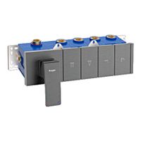 Смеситель для душа Raglo , графит арт-R02.274.09 — фото 1, Встраиваемые смесители для душа