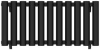 Отопительный радиатор Сунержа Кумир-0 300х750 11 секций Матовый чёрный арт-31-0340-3011 — фото 5, Радиаторы отопления