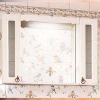 Товар: Зеркало с двумя шкафчиками Бриклаер КАНТРИ 105SS, бежевый дуб прованс - фото 1 Зеркало с двумя шкафчиками Бриклаер КАНТРИ 105SS, бежевый дуб прованс — фото 1, Шкафы для ванной