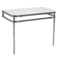 Товар: Консоль, Artceram, Azuley напольная/пристенная цвет белый/хром арт-AZA003 71 01 - фото 3 Консоль, Artceram, Azuley напольная/пристенная цвет белый/хром арт-AZA003 71 01 — фото 3, Консоли