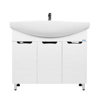 Товар: Тумба под раковину VIANT ЛИМА 100 напольная белый арт-VLIM100EN-T3ST - фото 2 Тумба под раковину VIANT ЛИМА 100 напольная белый арт-VLIM100EN-T3ST — фото 2, Тумбы под раковину