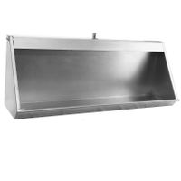 Писсуар коллективный антивандальный L 2400 мм левый арт-ПКА2400ммлев — фото 3, Писсуары