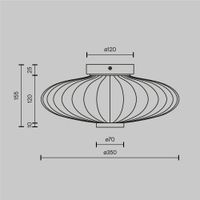 Настенный светильник (бра) Maytoni арт-MOD555WL-L4G3K — фото 9, Бра