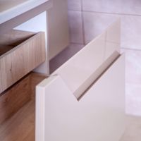 Комплект мебели для ванной Бриклаер БРАЙТОН 60B, бежевый — фото 10, Комплекты мебели для ванной