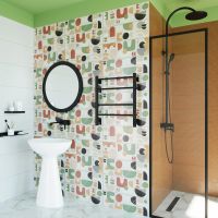 Полотенцесушитель электрический Grota Costa 530х600 черный Costa 530х600 RAL9005 EL — фото 5, Электрические полотенцесушители