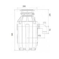 Измельчитель пищевых отходов бытовой Bone Crusher 810 AS арт-BC810 — фото 2, Измельчители пищевых отходов
