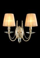 CRYSTAL LUX Абажур арт-абажур VICTORIA CARAMEL — фото 1, Комплектующие для освещения