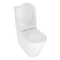 Унитаз-компакт Azario MIZEN 360х660х800 напольный, безободковый, смыв "Скрытое Торнадо", с быстросъемным сиденьем "Микролифт" арт-AZ-8300 — фото 3, Напольные унитазы