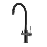 Expert Смеситель для кухни, с гибким изливом, с подключением к фильтру питьевой воды, черный арт-LM5083BL-Black — фото 7, Смесители для кухни