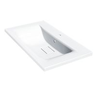 Раковина из искуственного камня, цвет белый арт-VCB-3M800W — фото 2, Раковины встраиваемые сверху