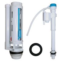 Унитаз-компакт Azario Kashmir 340х650х770 напольный, безободковый, в комплекте с быстросъемным сиденьем микролифт арт-AZ-9143S — фото 15, Напольные унитазы