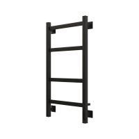 Полотенцесушитель электрический Grota Nosto 430х800 черный Nosto 430х800 RAL9005 EL — фото 5, Электрические полотенцесушители