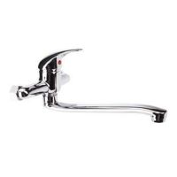 Настенный смеситель для кухни Сантаком stOMEGA 3313, хром — фото 1, Смесители для кухни