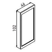 Зеркало ORKA Lodi 46 черный матовый арт-3008130 — фото 1, Зеркала в ванную комнату
