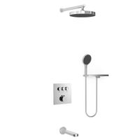 Душевой комплект Inspire встраиваемый, хром арт-VSFW-431I2RCH — фото 1, Встраиваемые душевые комплекты