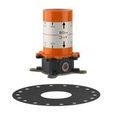 Внутренняя часть, Gessi, назначение-для напольного смесителя, стандарт подвода воды-1/2", цвет-хром арт-46189.031 — фото 1, Комплектующие для смесителей