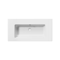 раковина подвесная/встраиваемая PURA 100x50 белый арт-8844111 — фото 1, Раковины подвесные