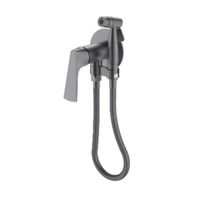 Гигиенический душ со смесителем встраиваемый Raglo R07.52.09, графит — фото 1, Гигиенические души