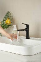 Смеситель для раковины BELZ , черный арт-B10713-7 — фото 4, Смесители для раковины