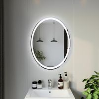 Зеркало Бриклаер Эстель-3 60 с подсветкой LED, на взмах руки арт-4627125414343 — фото 5, Зеркала в ванную комнату