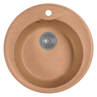 Мойка "Ротанг" 500, терракота СМс арт-29.010.B0500.406 — фото 1, Кухонные мойки