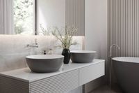 Раковина MOON Soft Rock Color 43 Х 43 RAL* арт-1.02.001.11.3 — фото 4, Раковины накладные