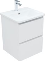 Товар: Тумба с раковиной Aquanet Эмбер 50 2 ящ. цв.белый матовый (раковина Urban) 00332505 - фото 5 Тумба с раковиной Aquanet Эмбер 50 2 ящ. цв.белый матовый (раковина Urban) 00332505 — фото 5, Тумбы с раковиной