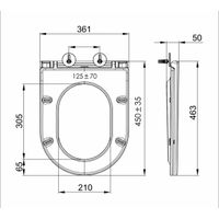 Товар: Сиденье для унитаза Grossman 4449BMS (тонкое, с крепежом) черное матовое,1 место арт-49GR4449BMS - фото 3 Сиденье для унитаза Grossman 4449BMS (тонкое, с крепежом) черное матовое,1 место арт-49GR4449BMS — фото 3, Сиденья для унитаза