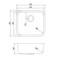 Товар: Кухонная мойка Reflexion Iseo RX2250GD брашированное золото - фото 392 Кухонная мойка Reflexion Iseo RX2250GD брашированное золото — фото 392, Кухонные мойки