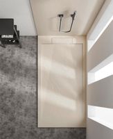 Поддон для душа из искусственного камня VST-4SRL9012C, 900*1200*25, бежевый — фото 1, Душевые поддоны из искусственного камня