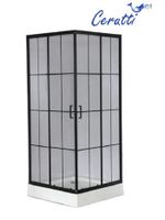 Ограждение MUZA90N душевое Ceruttispa без поддона (90x90x195) — фото 3, Прямоугольные душевые уголки