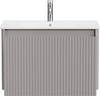 Тумба под раковину Allen Brau Gravity 80 1.370017.PGM платина матовый — фото 5, Тумбы под раковину