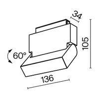 Товар: Трековый светильник Technical TR013-2-10W3K-B - фото 2 Трековый светильник Technical TR013-2-10W3K-B — фото 2, Трековые светильники
