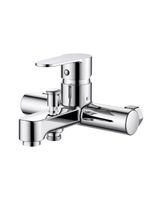 OneLife смеситель для ванны/душа однорычажный полимерный, хром арт-P07-100cr — фото 9, Смеситель для ванны