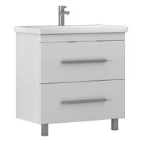 Тумба под раковину VIGO Land 80 напольная белый арт-021 — фото 7, Тумбы под раковину