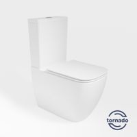 Товар: Унитаз-компакт Tornado Bien , белый, ультратонкое сиденье soft-close, P-trap арт-VT2-51T - фото 2 Унитаз-компакт Tornado Bien , белый, ультратонкое сиденье soft-close, P-trap арт-VT2-51T — фото 2, Напольные унитазы