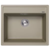 Кухонная мойка ABBER Quarz AQ2902S песочный — фото 1, Кухонные мойки